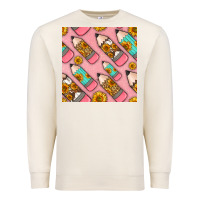 Sandshell western pencil seamless pattern Premium Sweatshirt - BundleAndBundleShop