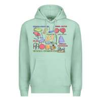Seafoam biliteral coordintiom Premium Hoodie - MaliasSmallBusiness