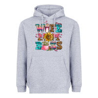 Heather Grey wife mom boss Heavyweight Hoodie - AdoDesignShop