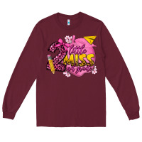 Burgundy little miss 2nd grade Long Sleeve Tee - texasbilliewilder