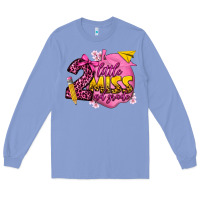 Colony Blue little miss 2nd grade Long Sleeve Tee - texasbilliewilder