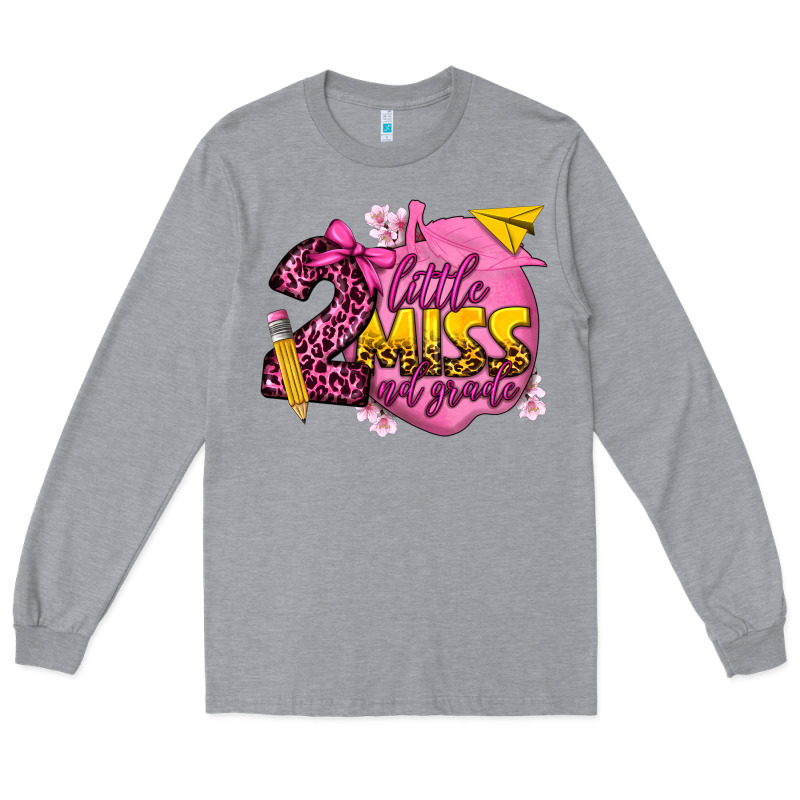 Little Miss 2nd Grade Long Sleeve Tee by texasbilliewilder | Teevron