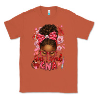 Copper one loved cna afro messy bun Classic Tee - texasbilliewilder