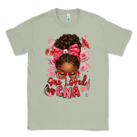 Matcha one loved cna afro messy bun Classic Tee - texasbilliewilder