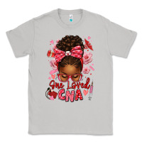 Moon Dust one loved cna afro messy bun Classic Tee - texasbilliewilder