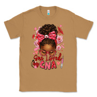 Toasted Coconut one loved cna afro messy bun Classic Tee - texasbilliewilder