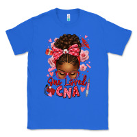 True Royal one loved cna afro messy bun Classic Tee - texasbilliewilder