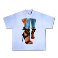 Grape Ice black heels black fashion girl Urban Heavy Tee - RanaPortraitStore