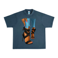 Midnight Navy black heels black fashion girl Urban Heavy Tee - RanaPortraitStore