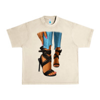 Sandshell black heels black fashion girl Urban Heavy Tee - RanaPortraitStore