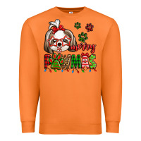 Carrot merry pawmas christmas shih tzu Premium Sweatshirt - Jasminsmagicworld