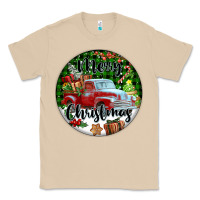 Mushroom Merry Christmas Truck Classic Tee - FaDigitalArtStudio