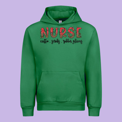 Christmas Nurse Urban Hoodie Designed By Maliassmallbusiness