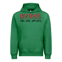 Emerald christmas nurse Urban Hoodie - MaliasSmallBusiness