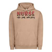Pigment Burro christmas nurse Urban Hoodie - MaliasSmallBusiness