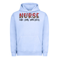 Pigment Grape Ice christmas nurse Urban Hoodie - MaliasSmallBusiness