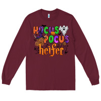 Burgundy hocus pocus heifer Long Sleeve Tee - Zillion Design Studio