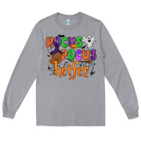 Heather Grey hocus pocus heifer Long Sleeve Tee - Zillion Design Studio