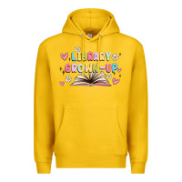 Lemon library grown up Premium Hoodie - MaliasSmallBusiness