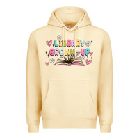 Pina Colada library grown up Premium Hoodie - MaliasSmallBusiness