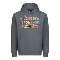 Rock library grown up Premium Hoodie - MaliasSmallBusiness