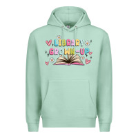 Seafoam library grown up Premium Hoodie - MaliasSmallBusiness