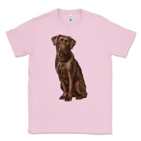 Bubblegum Pink labrador retriever Classic Tee - RanaPortraitStore