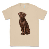 Mushroom labrador retriever Classic Tee - RanaPortraitStore