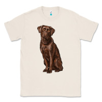 Natural labrador retriever Classic Tee - RanaPortraitStore