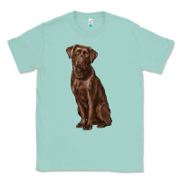 Seafoam labrador retriever Classic Tee - RanaPortraitStore