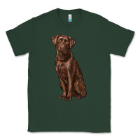 Sports Green labrador retriever Classic Tee - RanaPortraitStore