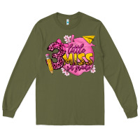 Army Green little miss 3 rd grade Long Sleeve Tee - texasbilliewilder