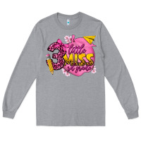 Heather Grey little miss 3 rd grade Long Sleeve Tee - texasbilliewilder