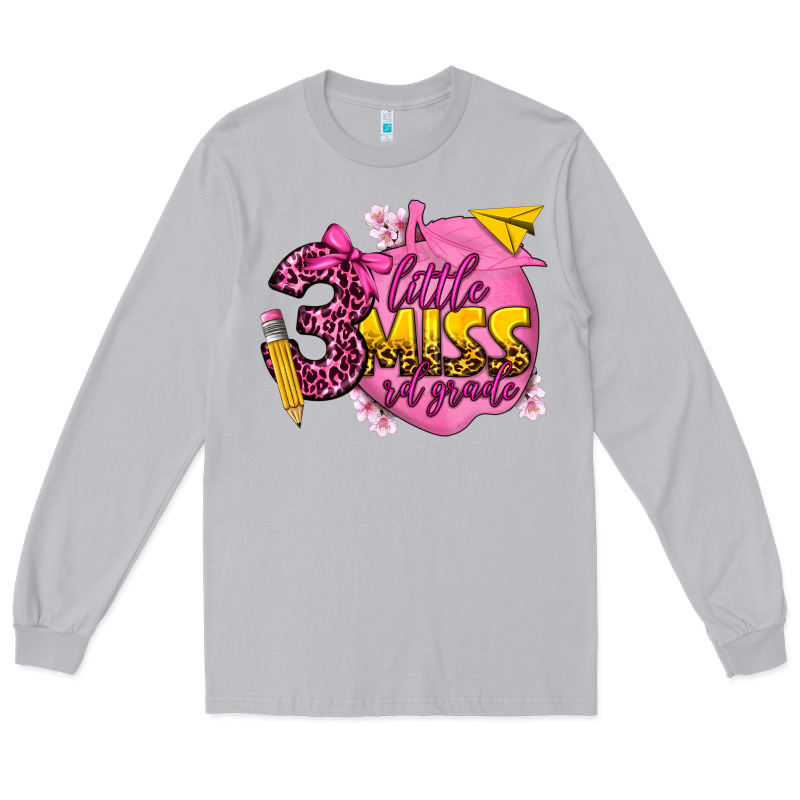 Little Miss 3 Rd Grade Long Sleeve Tee by texasbilliewilder | Teevron