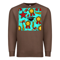 Chestnut graduation seamless pattern Premium Sweatshirt - BundleAndBundleShop