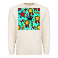 Sandshell graduation seamless pattern Premium Sweatshirt - BundleAndBundleShop