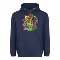 Navy stay sweet halloween Heavyweight Hoodie - BundleAndBundleShop