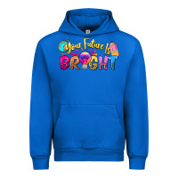 Cobalt your future is bright Urban Hoodie - NancyCooperArtShop