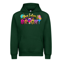Forest Green your future is bright Urban Hoodie - NancyCooperArtShop