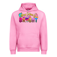 Fuchsia Pink your future is bright Urban Hoodie - NancyCooperArtShop