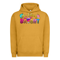 Pigment Peanut Butter your future is bright Urban Hoodie - NancyCooperArtShop