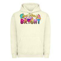 Pigment Pistachio your future is bright Urban Hoodie - NancyCooperArtShop