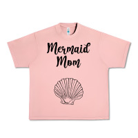 Salmon Mermaid mom Urban Heavy Tee - Unal Design
