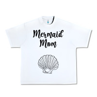 White Mermaid mom Urban Heavy Tee - Unal Design