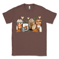 Chestnut latte coffee cups Classic Tee - Zillion Design Studio