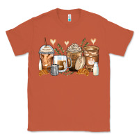 Copper latte coffee cups Classic Tee - Zillion Design Studio