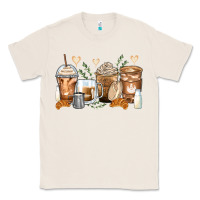 Natural latte coffee cups Classic Tee - Zillion Design Studio