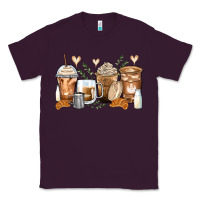 Plum latte coffee cups Classic Tee - Zillion Design Studio