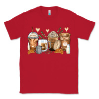 Red latte coffee cups Classic Tee - Zillion Design Studio