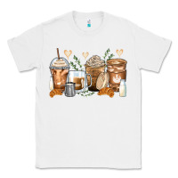 White latte coffee cups Classic Tee - Zillion Design Studio